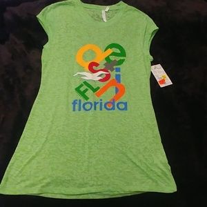 Ocean Breeze cover up tee